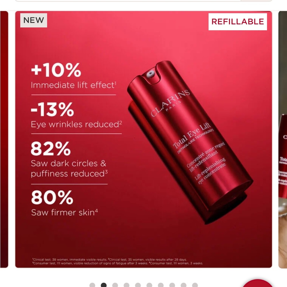 NEW Clarins Total Eye Lift Eye Care - Picture 6 of 7